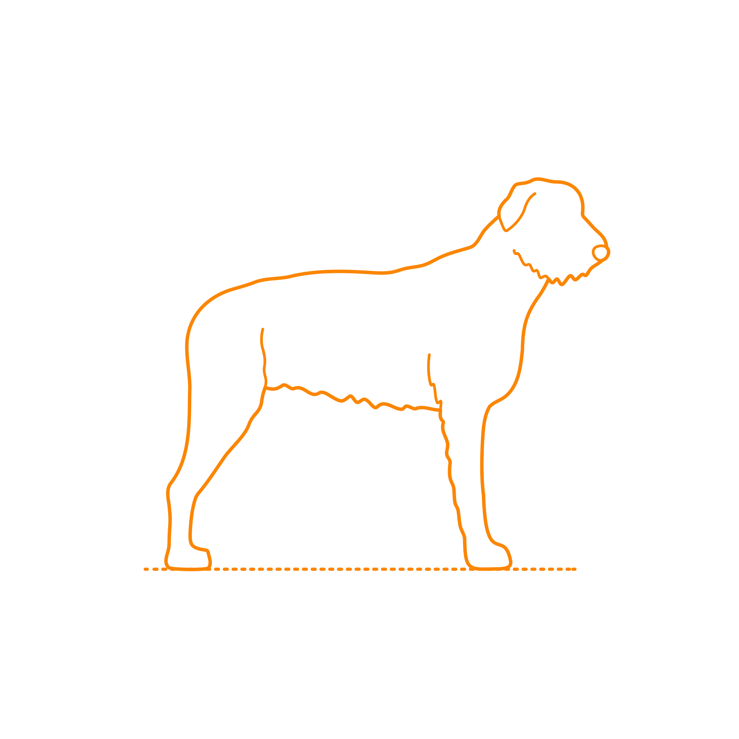 Animals Dogs Irish Wolfhound Outline Icon Svg Set Free Vectors